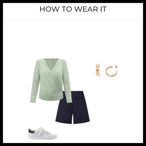 NWT WHBM Slip-On Shorts - Picture 11 of 13